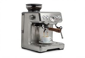Heim Barista kaffemaskin i børstet stål